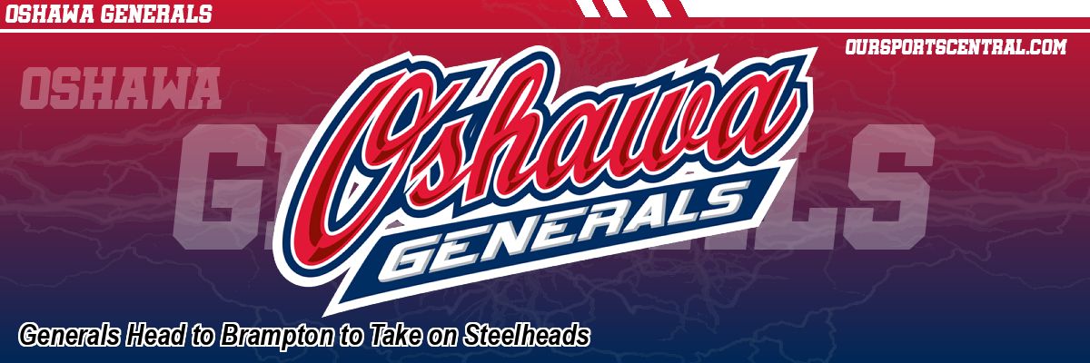 Generals Head to Brampton to Take on Steelheads
