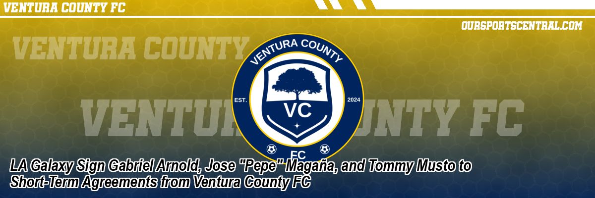 LA Galaxy Sign Gabriel Arnold, Jose
