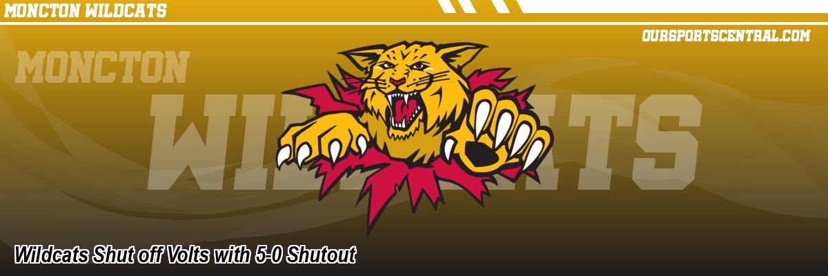 Wildcats Shut off Volts with 5-0 Shutout