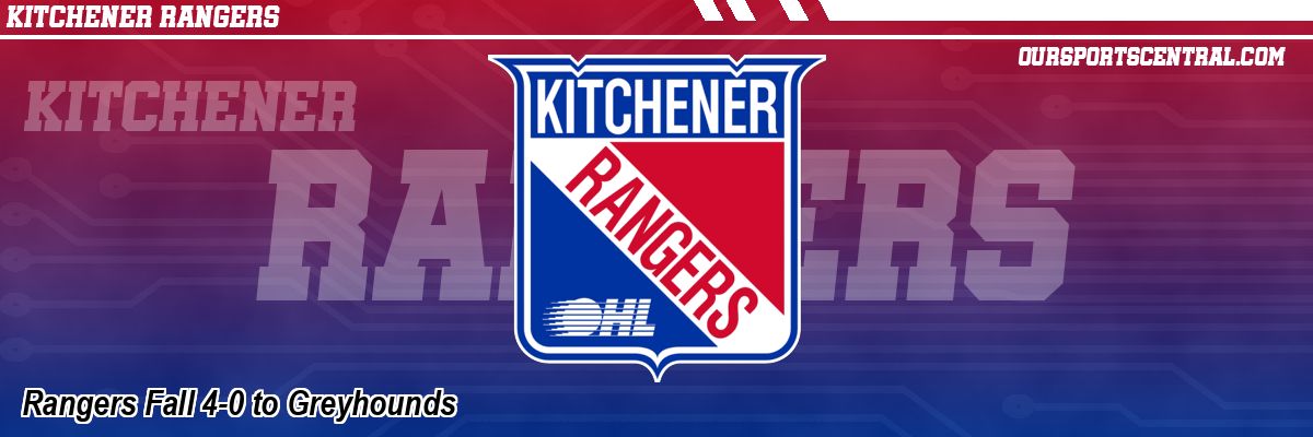 Rangers Fall 4-0 to Greyhounds