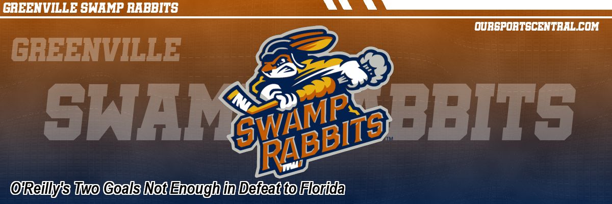 O'Reilly's Two Goals Not Enough in Defeat to Florida