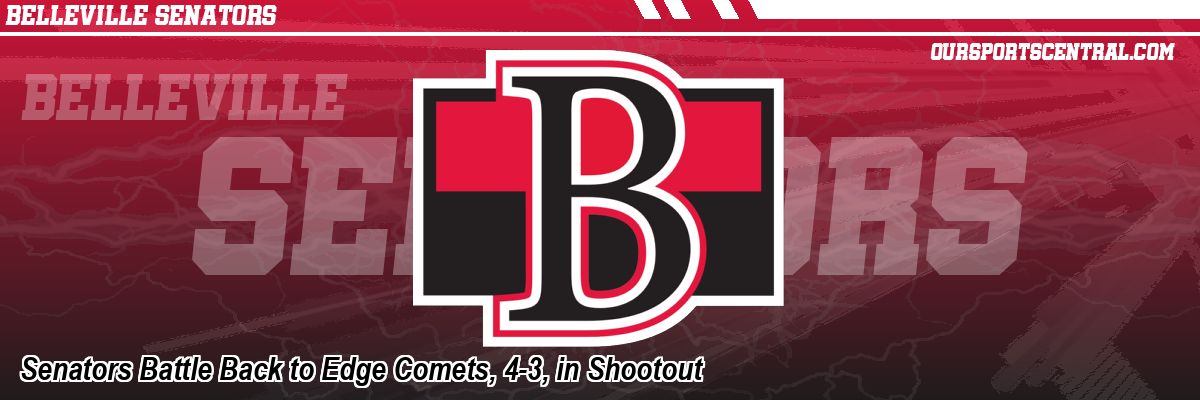 Senators Battle Back to Edge Comets, 4-3, in Shootout