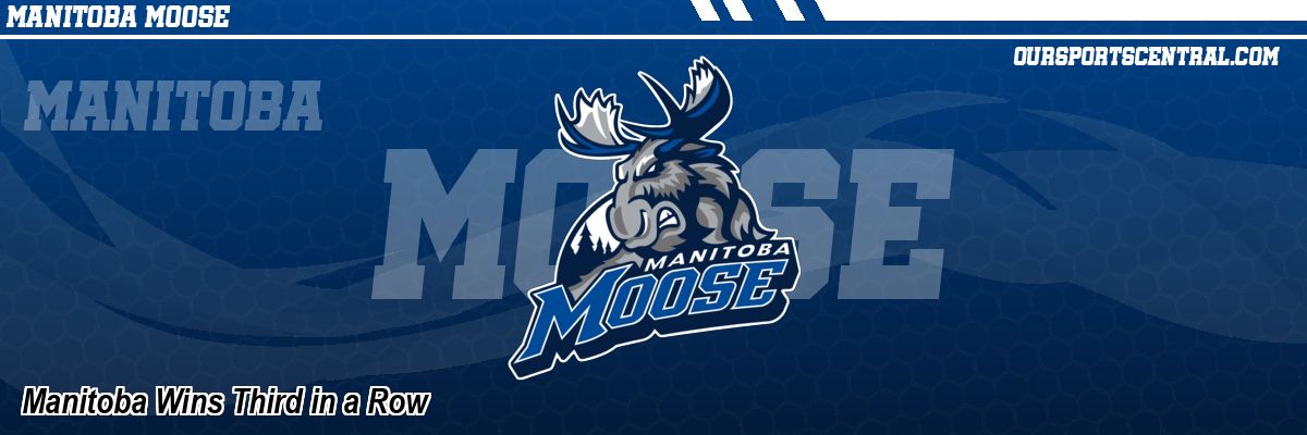 Manitoba Wins Third in a Row