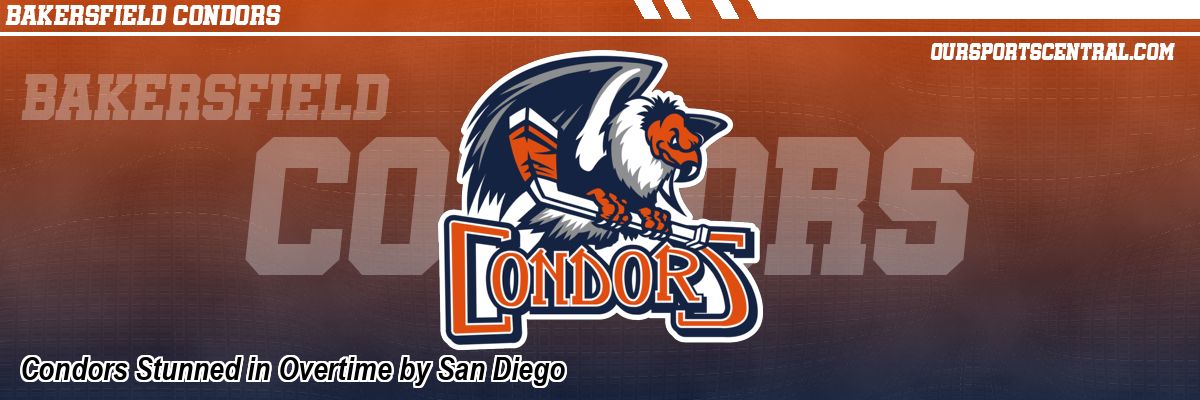 Condors Stunned in Overtime by San Diego