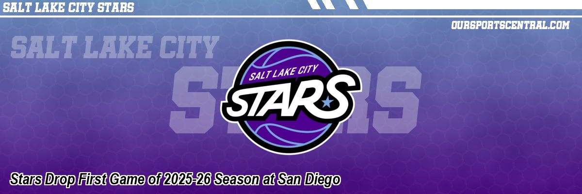Stars Drop First Game of 2025-26 Season at San Diego