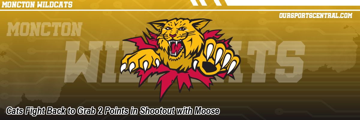Cats Fight Back to Grab 2 Points in Shootout with Moose