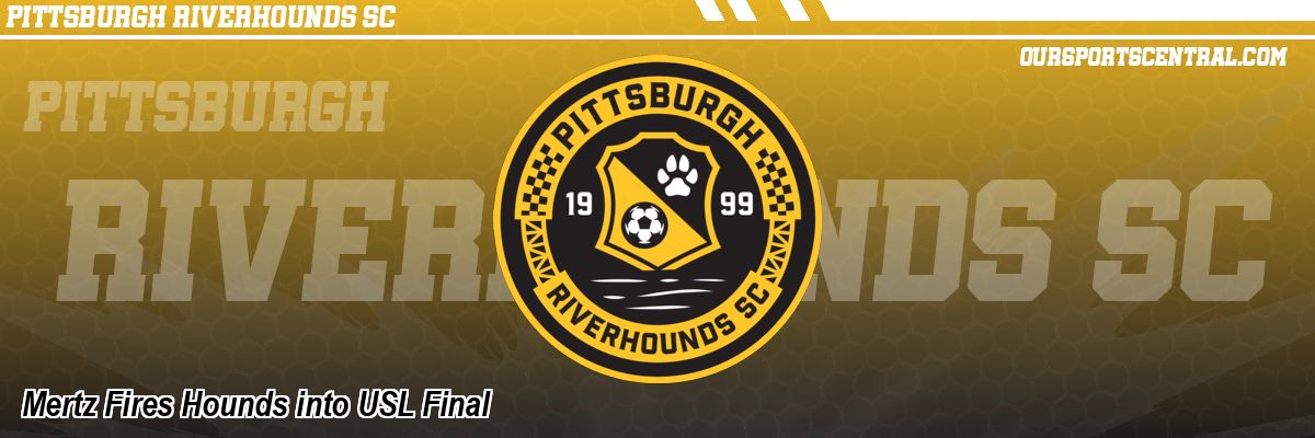 Mertz Fires Hounds into USL Final