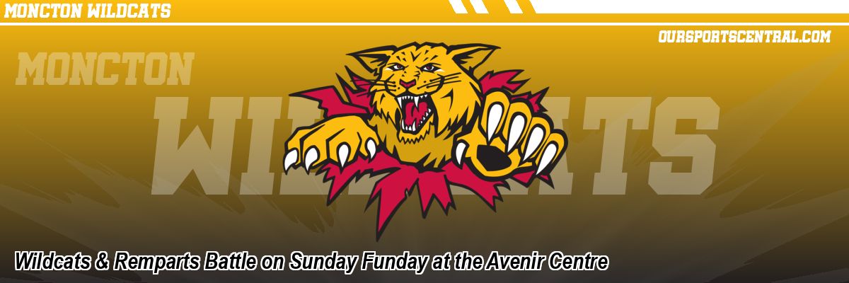 Wildcats & Remparts Battle on Sunday Funday at the Avenir Centre