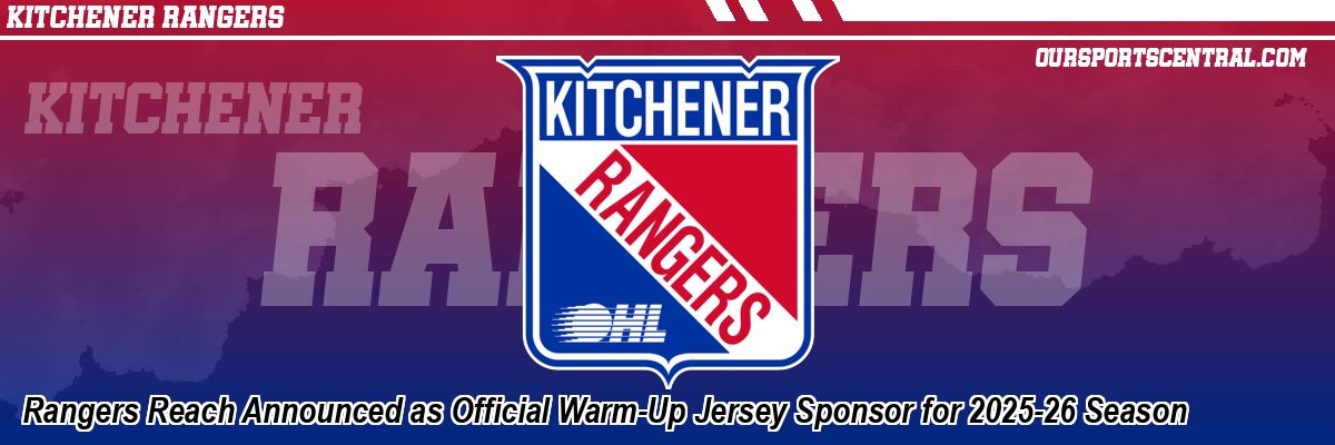 Rangers Reach Announced as Official Warm-Up Jersey Sponsor for 2025-26 Season