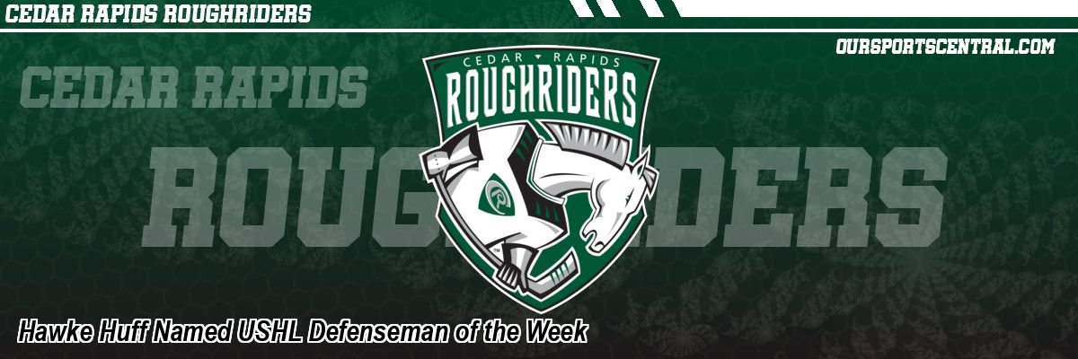 Hawke Huff Named USHL Defenseman of the Week