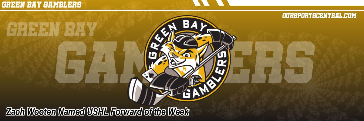 Zach Wooten Named USHL Forward of the Week