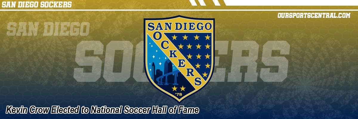Kevin Crow Elected to National Soccer Hall of Fame