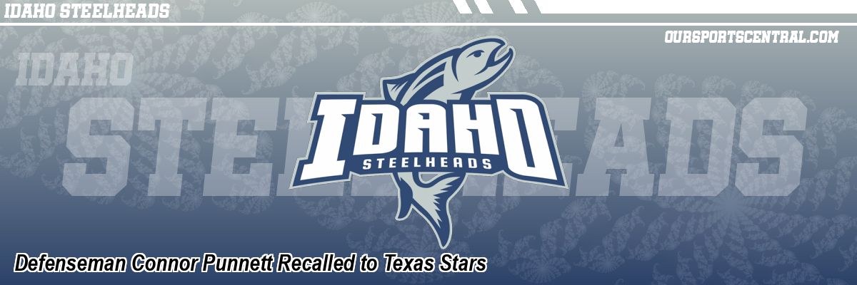 Defenseman Connor Punnett Recalled to Texas Stars