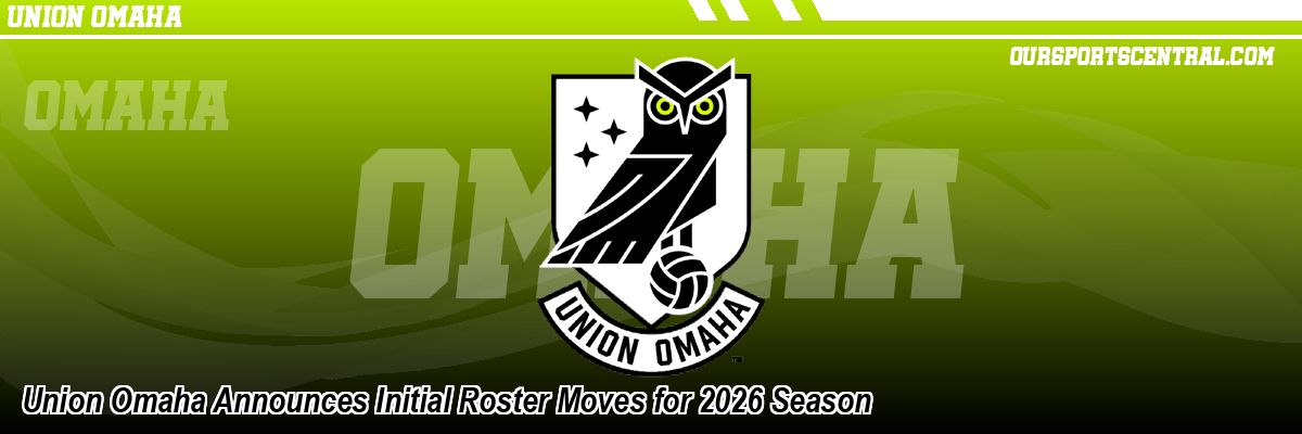 Union Omaha Announces Initial Roster Moves for 2026 Season