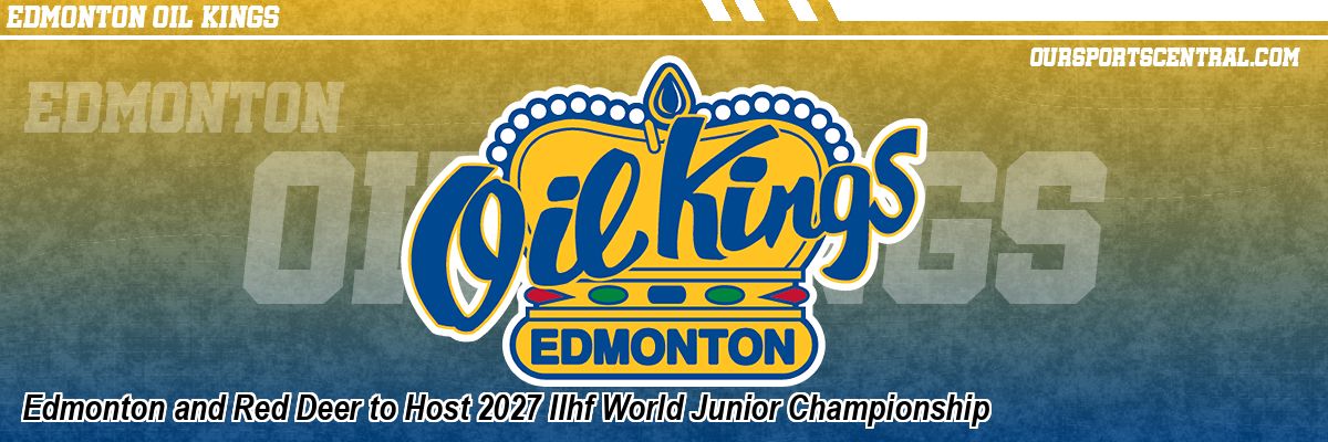 Edmonton and Red Deer to Host 2027 IIhf World Junior Championship