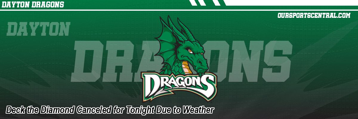 Deck the Diamond Canceled for Tonight Due to Weather