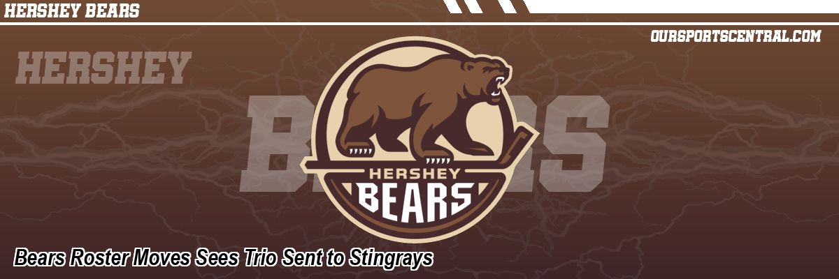 Bears Roster Moves Sees Trio Sent to Stingrays