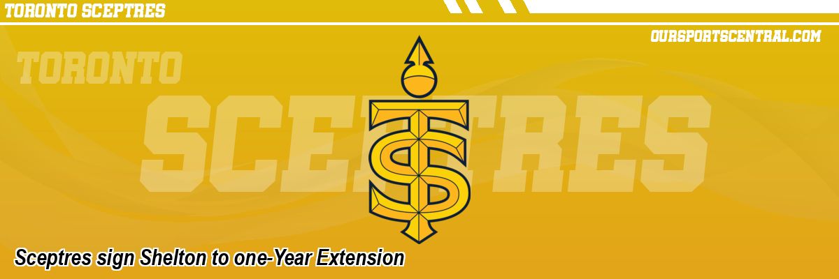 Sceptres sign Shelton to one-Year Extension