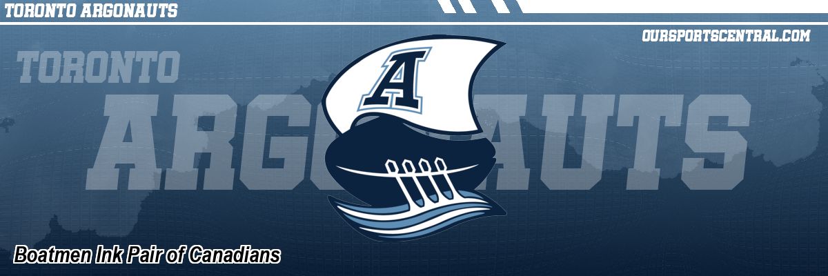 Boatmen Ink Pair of Canadians