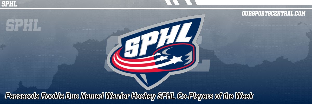 Pensacola Rookie Duo Named Warrior Hockey SPHL Co-Players of the Week
