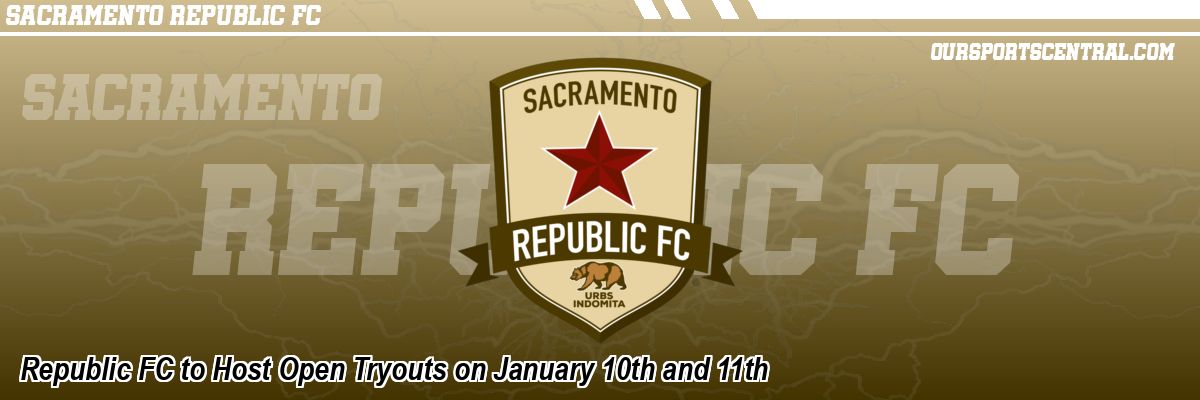 Republic FC to Host Open Tryouts on January 10th and 11th