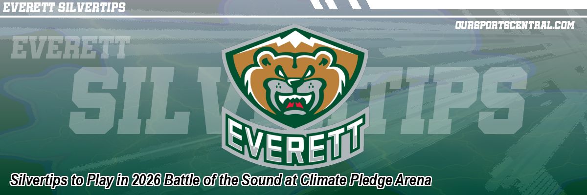 Silvertips to Play in 2026 Battle of the Sound at Climate Pledge Arena
