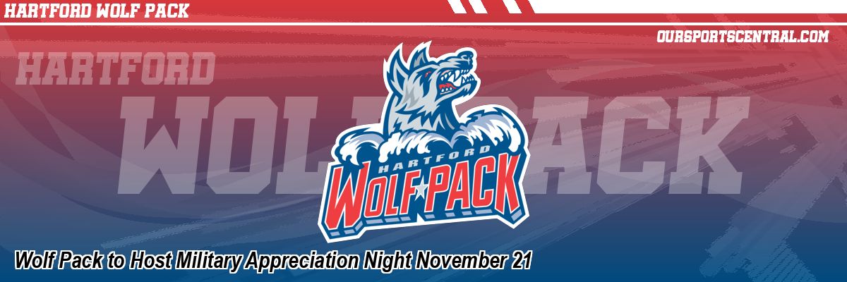 Wolf Pack to Host Military Appreciation Night November 21