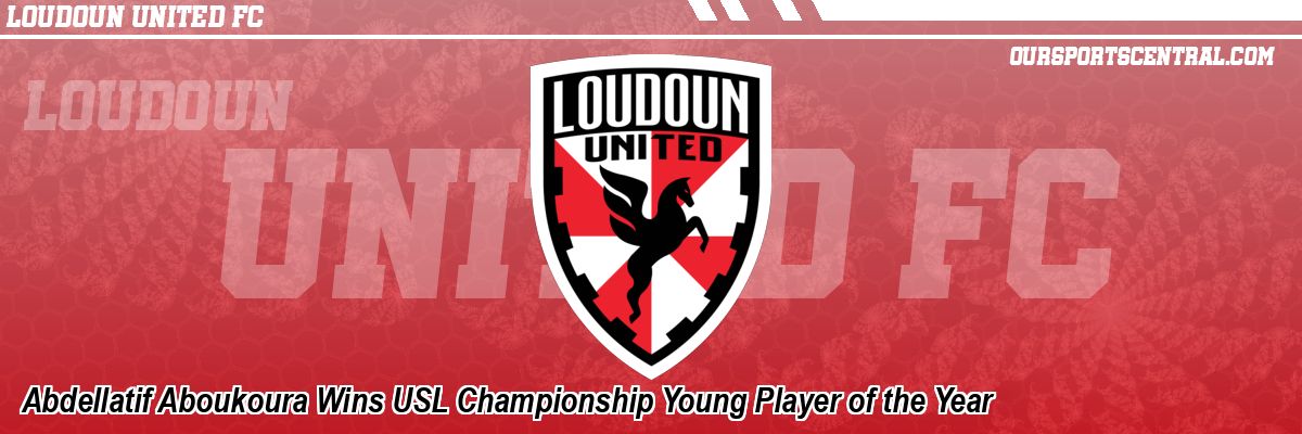 Abdellatif Aboukoura Wins USL Championship Young Player of the Year