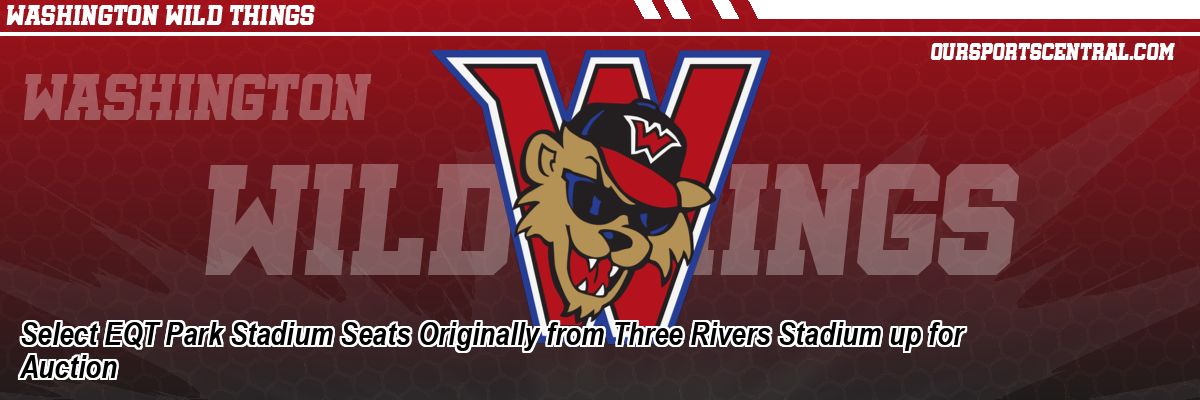 Select EQT Park Stadium Seats Originally from Three Rivers Stadium up for Auction