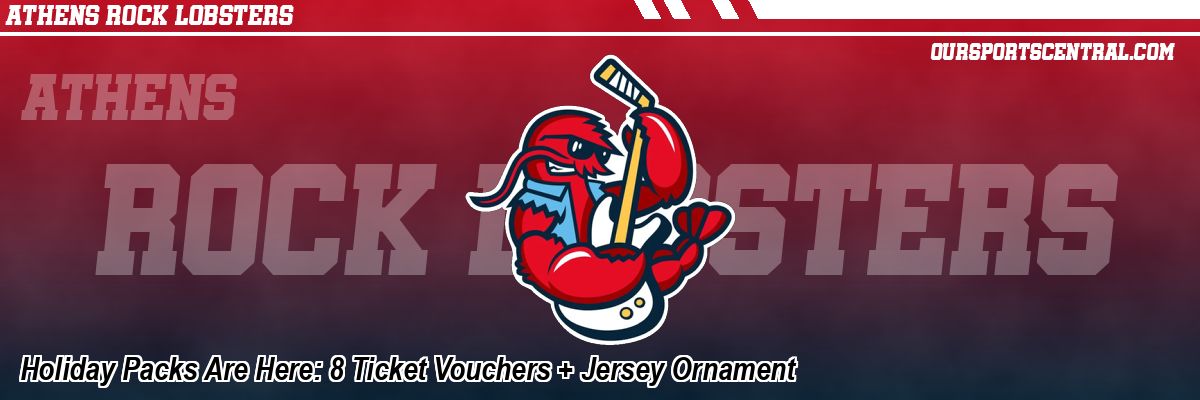 Holiday Packs Are Here: 8 Ticket Vouchers + Jersey Ornament