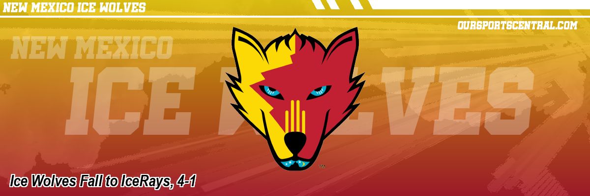 Ice Wolves Fall to IceRays, 4-1