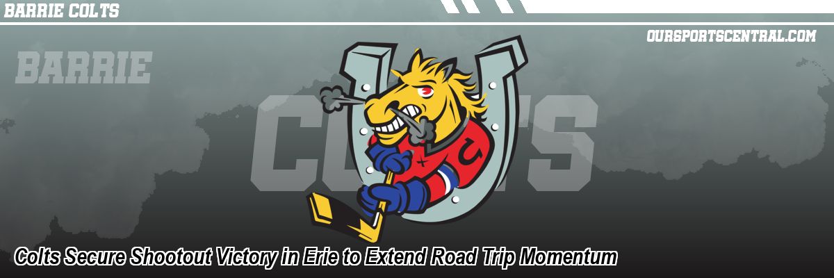 Colts Secure Shootout Victory in Erie to Extend Road Trip Momentum