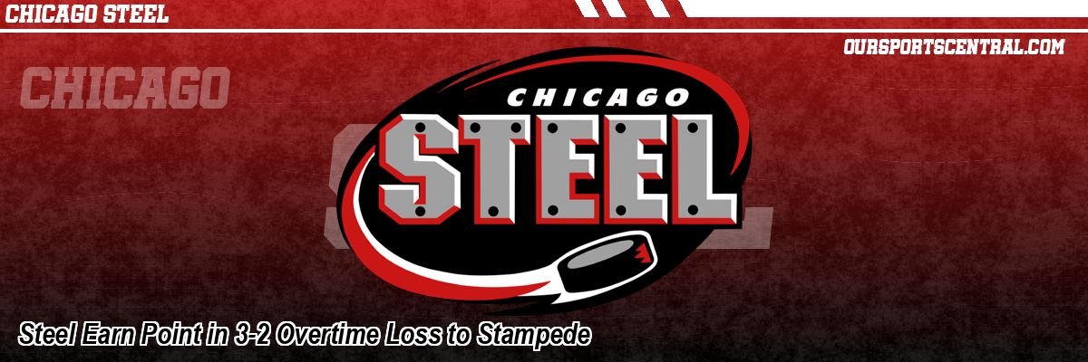 Steel Earn Point in 3-2 Overtime Loss to Stampede