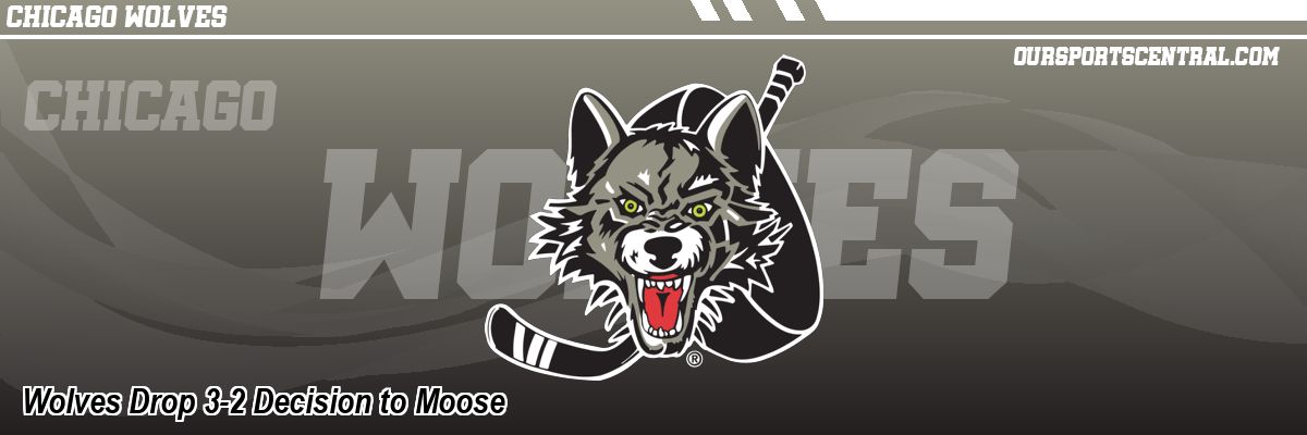 Wolves Drop 3-2 Decision to Moose