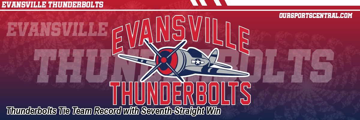 Thunderbolts Tie Team Record with Seventh-Straight Win