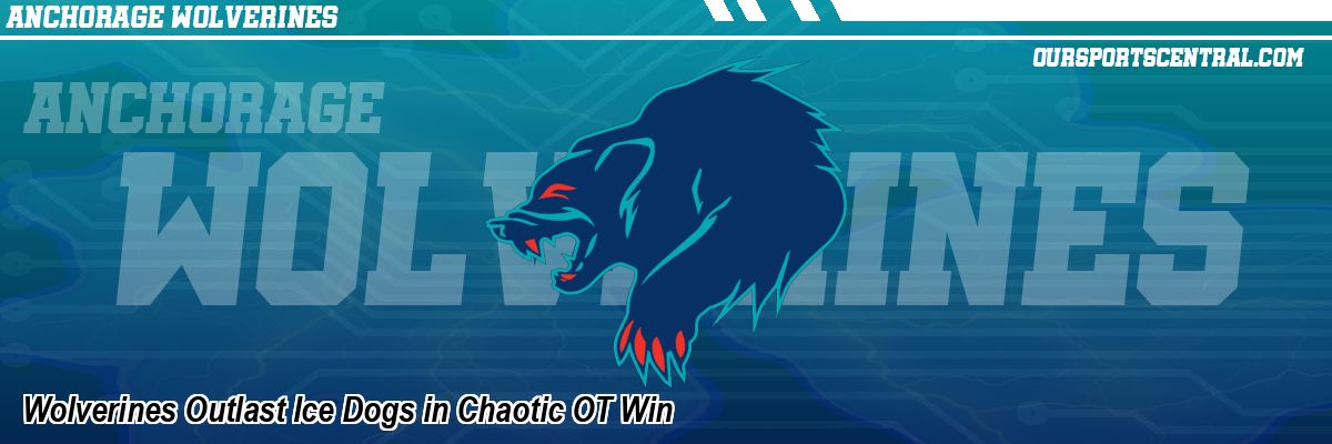 Wolverines Outlast Ice Dogs in Chaotic OT Win