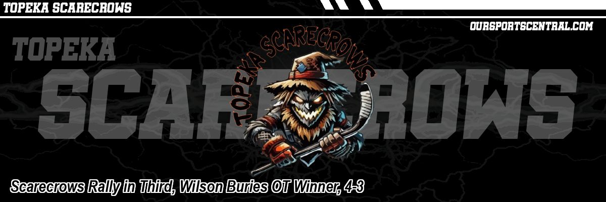 Scarecrows Rally in Third, Wilson Buries OT Winner, 4-3