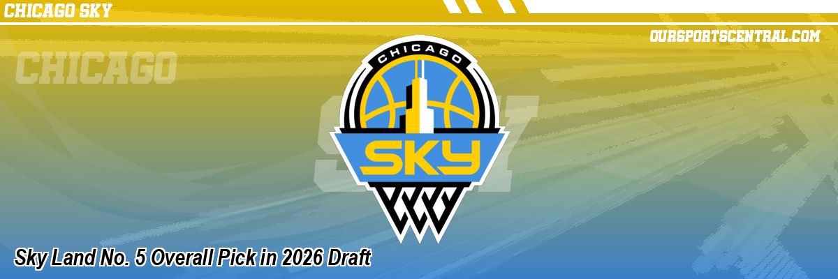 Sky Land No. 5 Overall Pick in 2026 Draft
