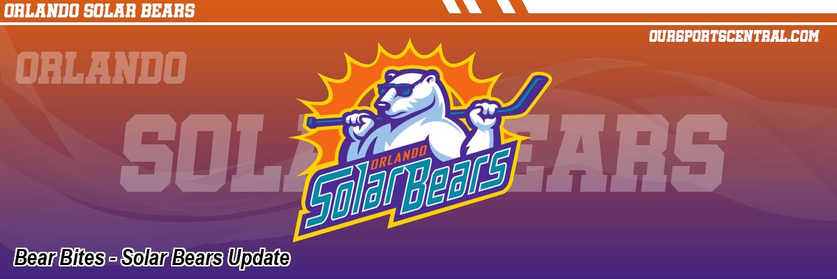 Bear Bites - Solar Bears Update