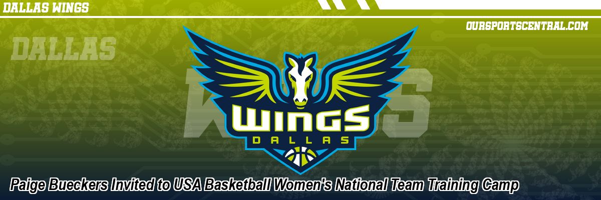 Paige Bueckers Invited to USA Basketball Women's National Team Training Camp