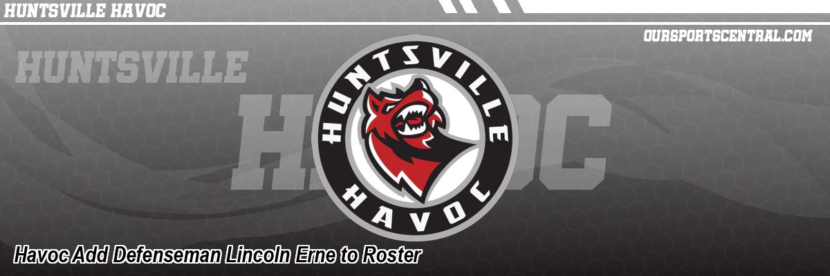 Havoc Add Defenseman Lincoln Erne to Roster