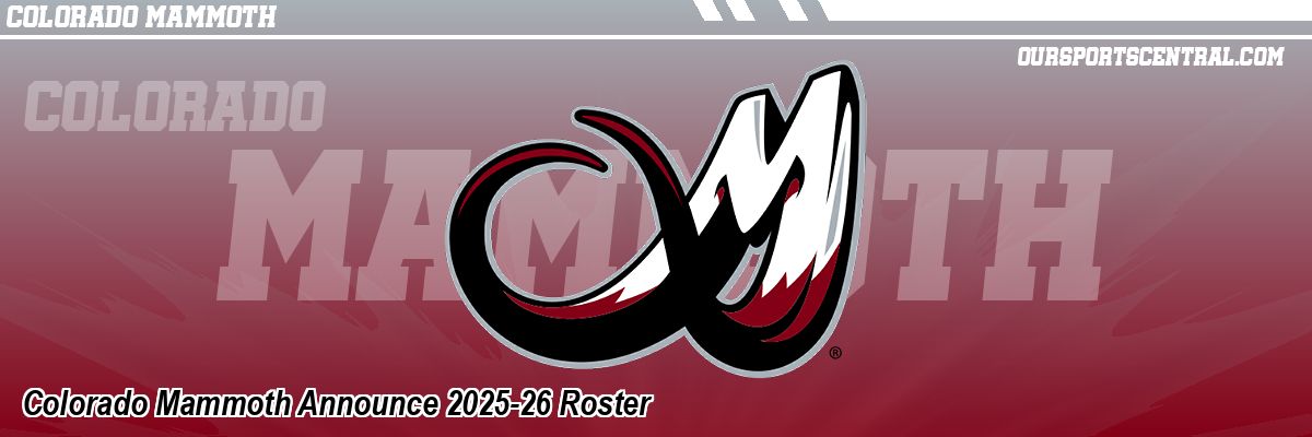 Colorado Mammoth Announce 2025-26 Roster