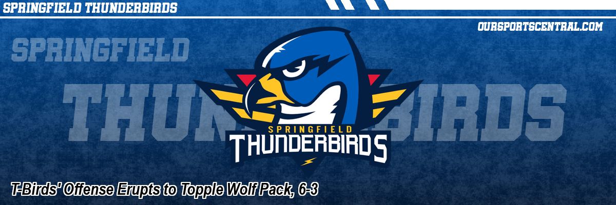 T-Birds' Offense Erupts to Topple Wolf Pack, 6-3