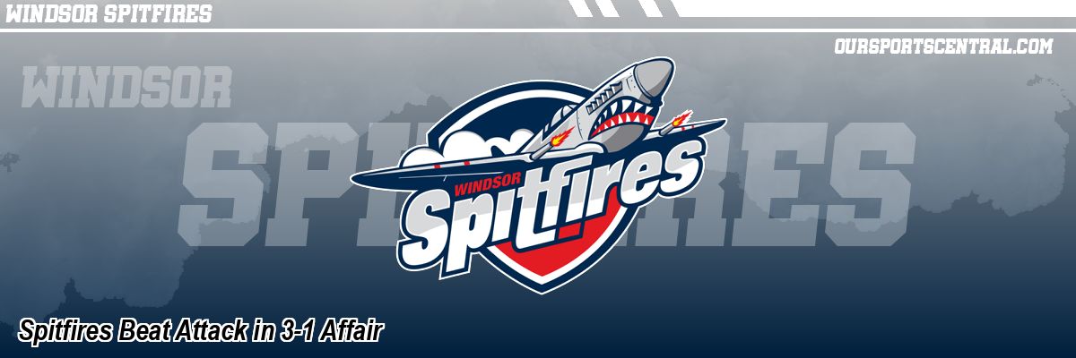 Spitfires Beat Attack in 3-1 Affair