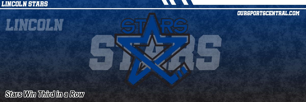 Stars Win Third in a Row