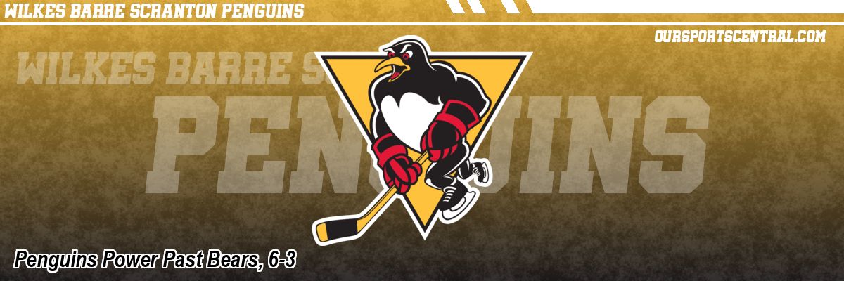 Penguins Power Past Bears, 6-3