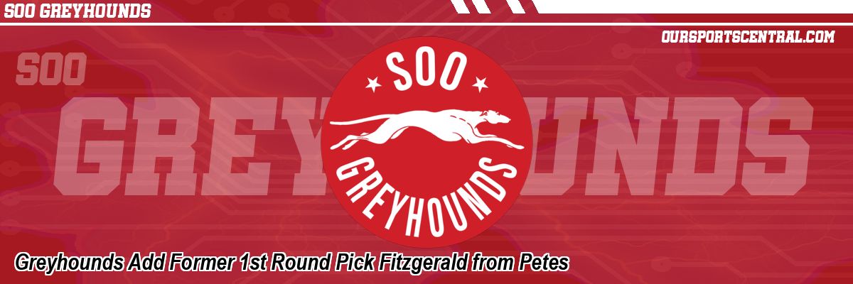 Greyhounds Add Former 1st Round Pick Fitzgerald from Petes