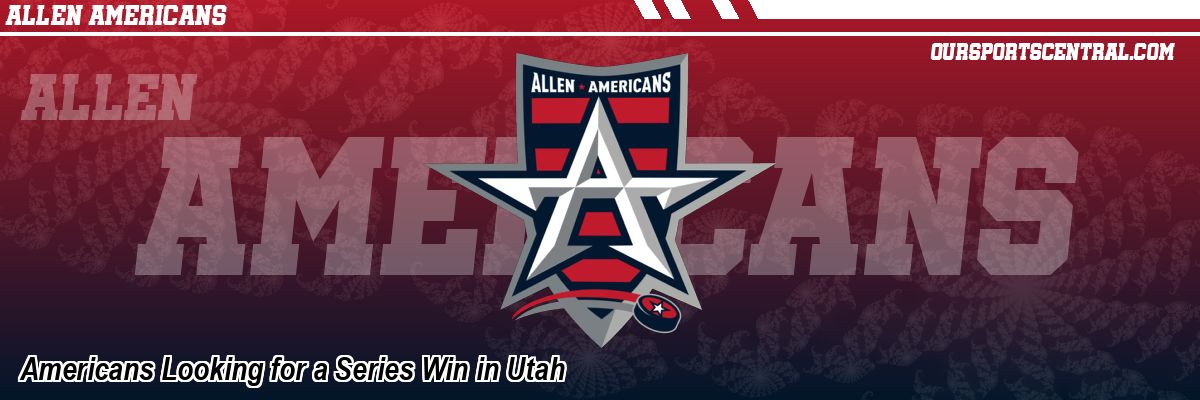 Americans Looking for a Series Win in Utah
