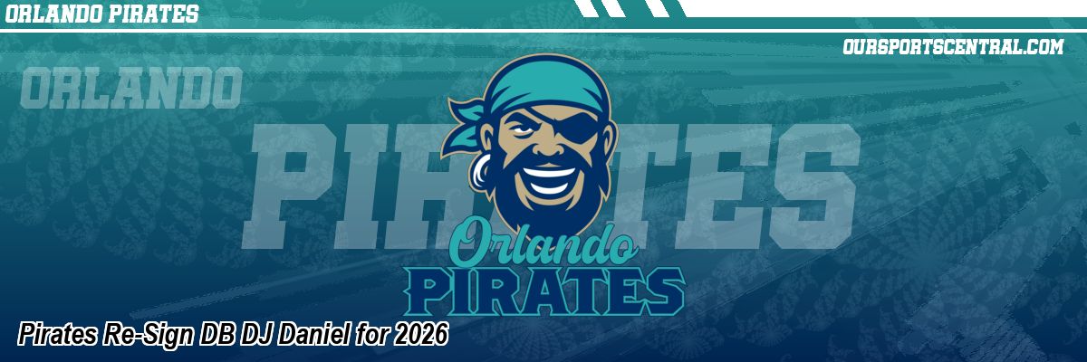 Pirates Re-Sign DB DJ Daniel for 2026