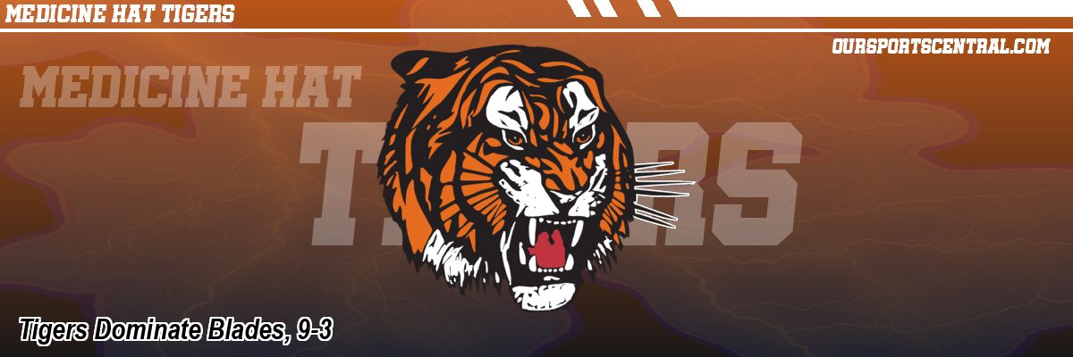 Tigers Dominate Blades, 9-3